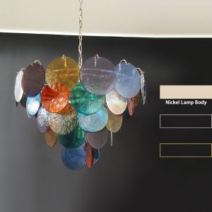 Elegant-Murano-Disc-Multicolored-Chandelier-Vidirlighting6_1.jpg Elegancka żyrandol Murano w kolorze wielokolorowym 70cm