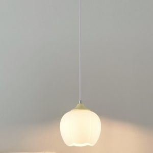 Szklana Lampa Wisząca Flower Bud w Kształcie Kwiatu