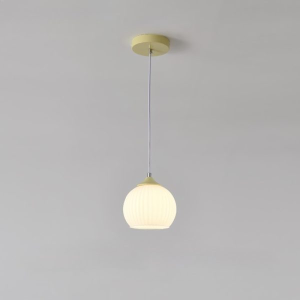 Szklana Lampa Wisząca Flower Bud w Kształcie Kwiatu