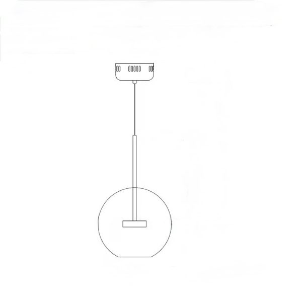 Lampa Wisząca Bolle Żyrandol w Stylu Bąbelkowym