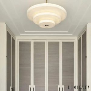 Lumiesta-arequixa-lampa-wiszca-alabastrowa-brzowo-biaa-do-salonu-8545-cm-2.jpg Arequixa - Lampa wisząca alabastrowa, brązowo-biała do salonu, Ø60/45 cm