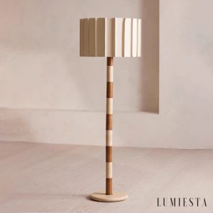 Lumiesta-augustax-lampa-podogowa-trawertynowa-ta-do-salonu-50-x-h150-cm-4.jpg AugustaX - Lampa podłogowa trawertynowa żółta do salonu, Ø50 x H150 cm