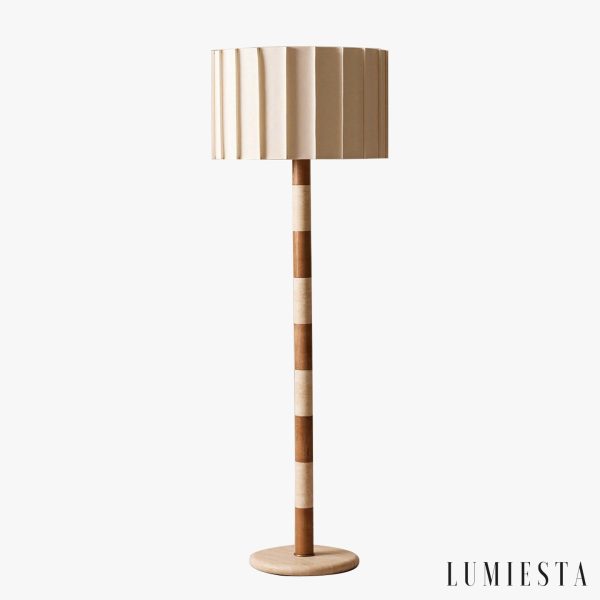 Lumiesta-augustax-lampa-podogowa-trawertynowa-ta-do-salonu-50-x-h150-cm.jpg AugustaX - Lampa podłogowa trawertynowa żółta do salonu, Ø50 x H150 cm