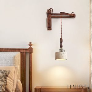 Lumiesta-aurevyn-kinkiet-trawertynowo-metalowy-tyciemny-orzech-do-salonu-12x22cm-1.jpg Aurevyn - Kinkiet trawertynowo-metalowy, żółty/ciemny orzech do salonu, Ø12x22cm