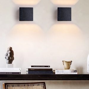 Lumiesta-bilboria-kinkiet-nowoczesny-metalowy-czarny-trawertyn-do-salonu-1212-cm-6.jpg Bilboria - Kinkiet nowoczesny metalowy, czarny trawertyn do salonu, Ø12×12 cm