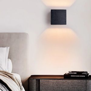 Lumiesta-bilboria-kinkiet-nowoczesny-metalowy-czarny-trawertyn-do-salonu-1212-cm-8.jpg Bilboria - Kinkiet nowoczesny metalowy, czarny trawertyn do salonu, Ø12×12 cm