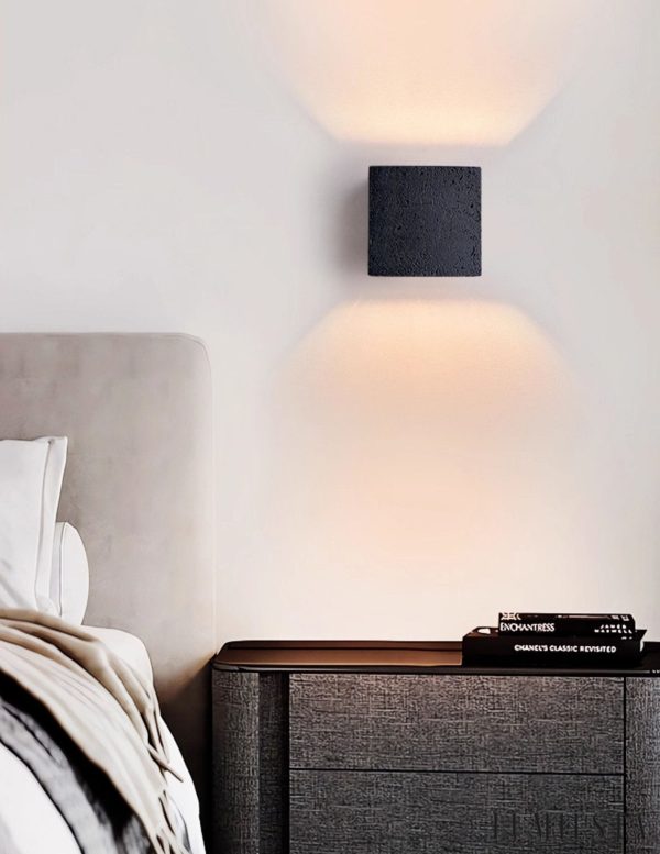 Lumiesta-bilboria-kinkiet-nowoczesny-metalowy-czarny-trawertyn-do-salonu-1212-cm-8.jpg Bilboria - Kinkiet nowoczesny metalowy, czarny trawertyn do salonu, Ø12×12 cm