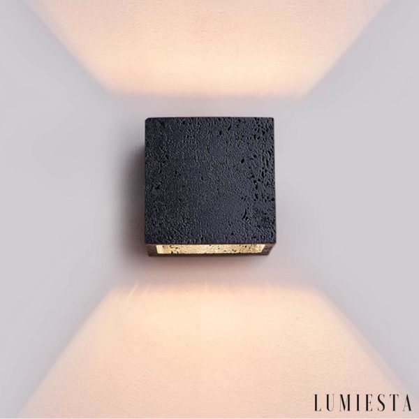 Lumiesta-bilboria-kinkiet-nowoczesny-metalowy-czarny-trawertyn-do-salonu-1212-cm-9.jpg Bilboria - Kinkiet nowoczesny metalowy, czarny trawertyn do salonu, Ø12×12 cm