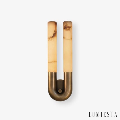 Lumiesta-cartaginis-kinkiet-minimalistyczny-alabastrowy-brzowo-biay-do-salonu-14x45-cm.jpg Cartaginis - Kinkiet minimalistyczny alabastrowy, brązowo-biały do salonu Ø14x45 cm