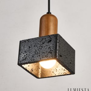 Lumiesta-granadis-lampa-wiszca-trawertynowa-i-drewniana-czarna-do-salonu-12x17-cm-3.jpg Granadis - Lampa wisząca trawertynowa i drewniana, czarna, do salonu, Ø12x17 cm