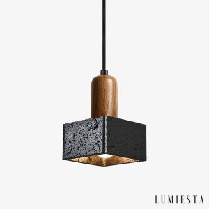 Lumiesta-granadis-lampa-wiszca-trawertynowa-i-drewniana-czarna-do-salonu-12x17-cm.jpg Granadis - Lampa wisząca trawertynowa i drewniana, czarna, do salonu, Ø12x17 cm