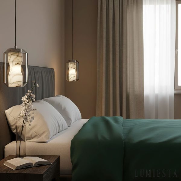 Lumiesta-metropolia-lampa-wiszca-nowoczesna-alabaster-szaro-biaa-do-salonu-2025-cm-2.jpg Metropolia - Lampa wisząca nowoczesna, alabaster, szaro-biała do salonu Ø20/25 cm