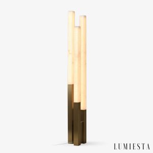 Lumiesta-opalora-lampa-podogowa-alabastrowa-nowoczesna-zoto-biaa-do-salonu-20x155cm.jpg Opalora - Lampa podłogowa alabastrowa nowoczesna złoto-biała do salonu Ø20x155cm