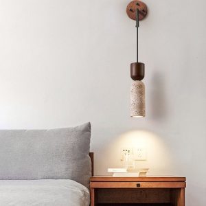 Lumiesta-panthoris-kinkiet-drewniano-trawertynowy-orzechowy-do-salonu-7x19-cm-4.jpg Panthoris - Kinkiet drewniano-trawertynowy, orzechowy do salonu, Ø7x19 cm