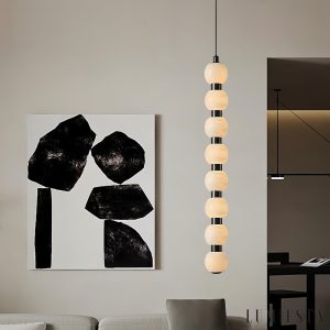 Lumiesta-plazora-lampa-wiszca-alabastrowa-czarno-biaa-do-salonu-326596-cm-1.jpg Plazora - Lampa wisząca alabastrowa, czarno-biała do salonu, 32/65/96 cm