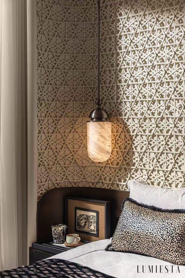 Lumiesta-romalux-lampa-wiszca-nowoczesna-alabastrowa-brzowo-biaa-do-salonu-15x35cm-1.jpg RomaLux - Lampa wisząca nowoczesna, alabastrowa brązowo-biała do salonu Ø15x35cm