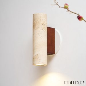 Lumiesta-sloneva-kinkiet-trawertynowy-orzechowy-do-salonu-i-sypialni-7x23-cm-3.jpg Sloneva - Kinkiet trawertynowy, orzechowy, do salonu i sypialni, Ø7x23 cm