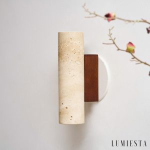 Lumiesta-sloneva-kinkiet-trawertynowy-orzechowy-do-salonu-i-sypialni-7x23-cm-4.jpg Sloneva - Kinkiet trawertynowy, orzechowy, do salonu i sypialni, Ø7x23 cm