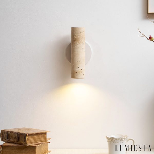 Lumiesta-sloneva-kinkiet-trawertynowy-orzechowy-do-salonu-i-sypialni-7x23-cm-5.jpg Sloneva - Kinkiet trawertynowy, orzechowy, do salonu i sypialni, Ø7x23 cm