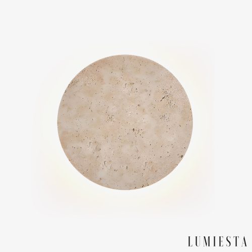 Lumiesta-soltrava-905-lampa-wiszca-trawertynowa-ta-ciemnialna-do-salonu-30-x-h30-cm.jpg Solatva - Lampa wisząca trawertynowa, żółta, ściemnialna do salonu, Ø30 x H30 cm