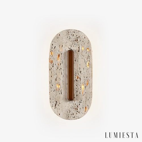 Lumiesta-taravyn-lampa-wiszca-z-tego-trawertynu-i-orzecha-do-salonu-14x30-cm.jpg Taravyn - Lampa wisząca z żółtego trawertynu i orzecha, do salonu Ø14x30 cm