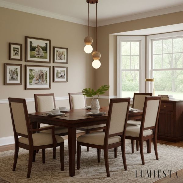 Travena - Lampa wisząca trawertynowa, żółto-biała do jadalni, Ø10/Ø15/Ø30/60 cm