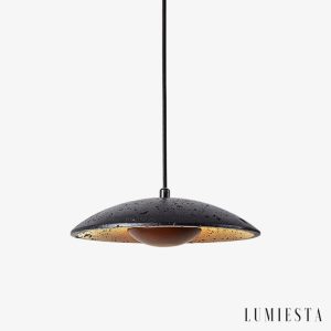 Lumiesta-tyrrhenis-lampa-wiszca-trawertynowa-czarny-trawertyn-do-salonu-25-x-8-cm.jpg Tyrrhenis - Lampa wisząca trawertynowa, czarny trawertyn, do salonu, Ø25 x 8 cm