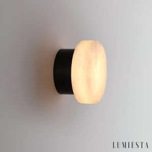 Lumiesta-urbilux-kinkiet-alabastrowy-mosidzczarny-z-biaym-do-salonu-15182025-cm-1.jpg Urbilux - Kinkiet alabastrowy, mosiądz/czarny z białym do salonu, Ø15/18/20/25 cm