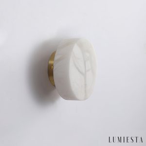 Lumiesta-urbilux-kinkiet-alabastrowy-mosidzczarny-z-biaym-do-salonu-15182025-cm-2.jpg Urbilux - Kinkiet alabastrowy, mosiądz/czarny z białym do salonu, Ø15/18/20/25 cm