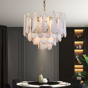 Lumiesta-vesparis-lampa-wiszca-glamour-mosina-z-alabasterem-do-salonu-5580-cm-9.jpg Vesparis - Lampa wisząca glamour mosiężna z alabasterem do salonu, Ø55/80 cm