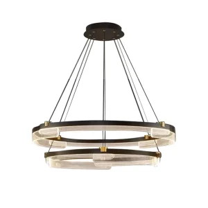 Dairet - Włoski elegancki żyrandol pierścieniowy