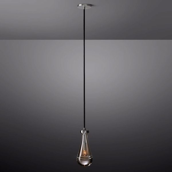 Raindropa - lampa wisząca w stylu nowoczesnym z kryształami