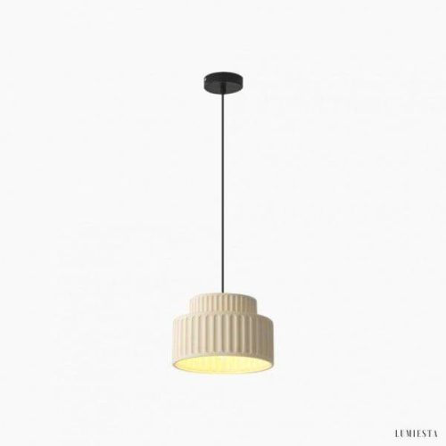 Lampy wiszące Nordic Resin Bowl w stylu skandynawskim