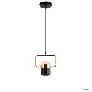 Lampa wisząca LED Slim w stylu art deco z regulowanym kloszem