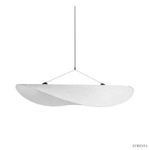 Lampa Wisząca Cloudy w Kształcie Chmury z Ekologicznych Materiałów