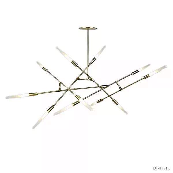 Lampa wisząca Dori w nowoczesnym stylu z modulowanym designem