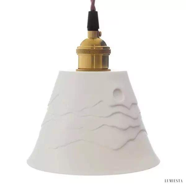 Lampa wisząca kinkiet górski cień ceramiczny japoński styl