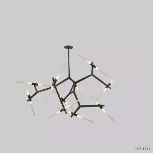 Lampa wisząca Agnes w nowoczesnym stylu z modułowym designem