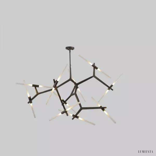 Lampa wisząca Agnes w nowoczesnym stylu z modułowym designem