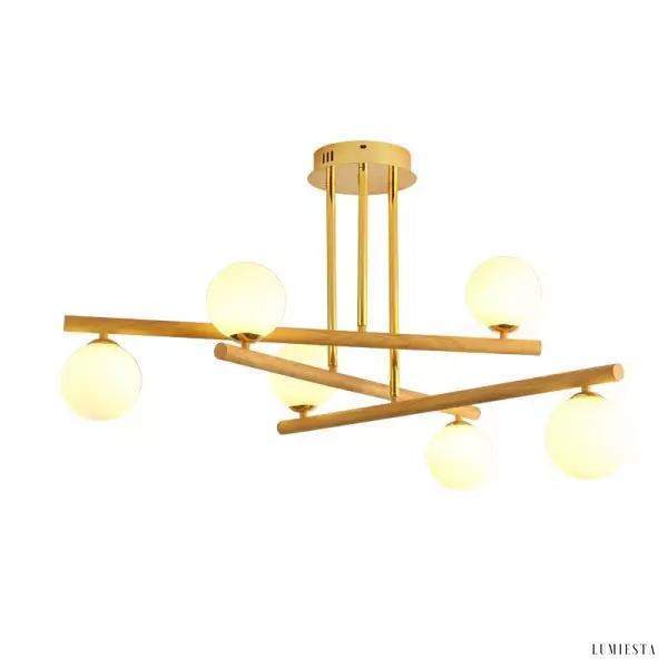 Lampa wisząca Japonia ZEN Chandelier w stylu skandynawskim