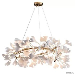 Lampy żyrandol postmodernistyczny w kształcie płatków 60cm