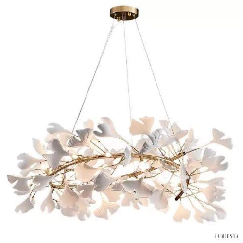 Lampy żyrandol postmodernistyczny w kształcie płatków 60cm