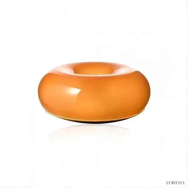 Nowoczesna okrągła lampa stołowa LED z dotykowym włącznikiem