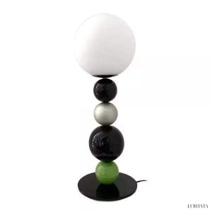 Kolorowa Lampa Stolikowa z Okrągłych Kulek 58 cm