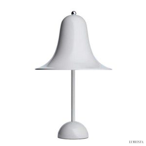 Lampka stołowa Pantop w kształcie dzwonu dostępna w różnych kolorach