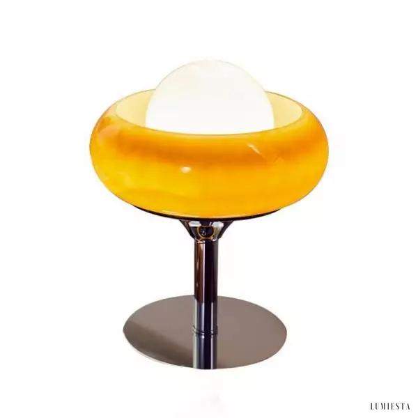 Stylowa lampa stołowa Bauhaus Egg Tart w minimalistycznym wzornictwie