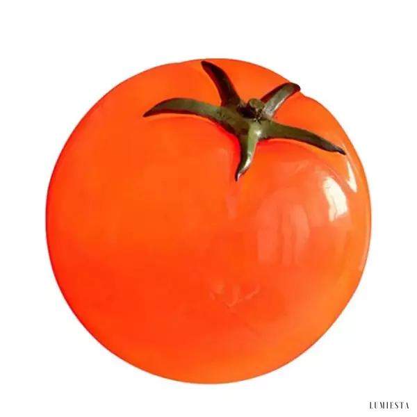 Nowoczesna lampa biurkowa w kształcie pomidora czerwonego