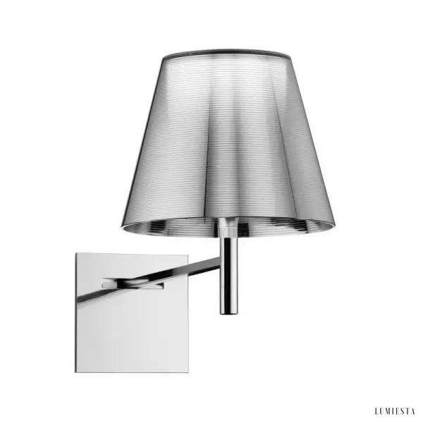 Lampa ścienna KTribe W metalowa z abażurem w stylu nowoczesnym