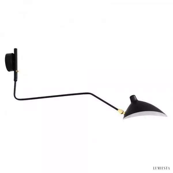 Obeji - Lampa ścienna stylowa z regulowanym kloszem