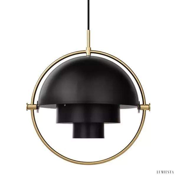 Lampa wisząca Mula z ruchomym kloszem półkulistym